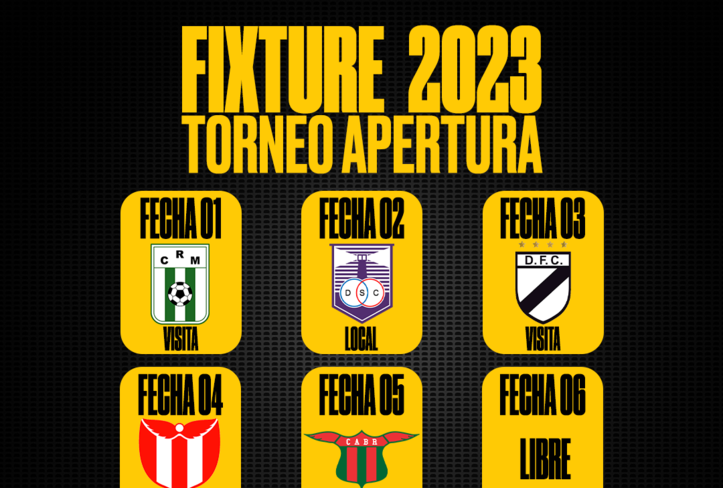 El fixture completo del Campeonato Uruguayo 2023